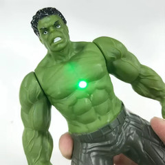 17CM Marvel Anime Action Figures Spiderman Hulk Iron Man Kids Toy US