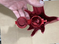 YU-GI-OH GX ELEMENTAL FLAME WINGMAN ARM CANNON COSPLAY RARE 2004
