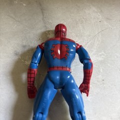 Spiderman The Animated Series Web Parachute Action Figure Toy Biz 1994 5″