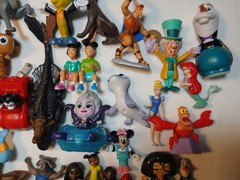 Large Lot Of Disney Small Toy Lot Toy Story/monsters Inc. Al ittle Of Everything
