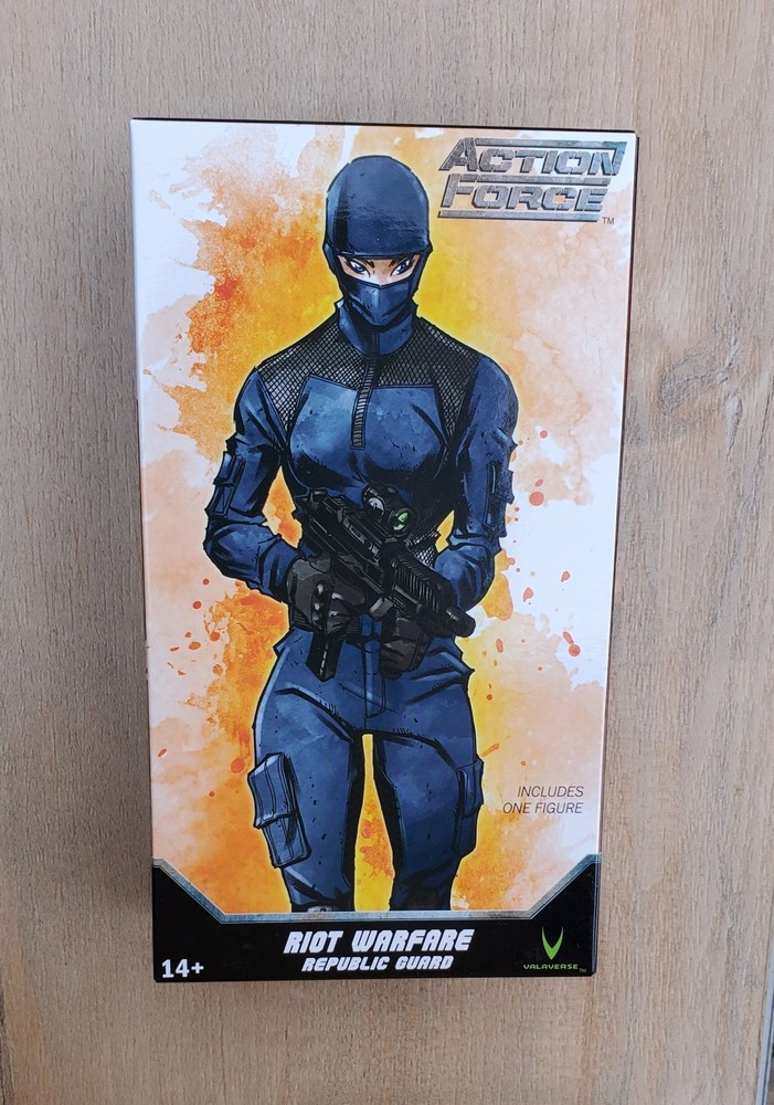 Valaverse Action Force Female Riot Warfare Trooper New In Box Sealed