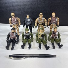 8-Chap Mei S1 Sentinel Army Military Soldier Action Figures 4″ Lot