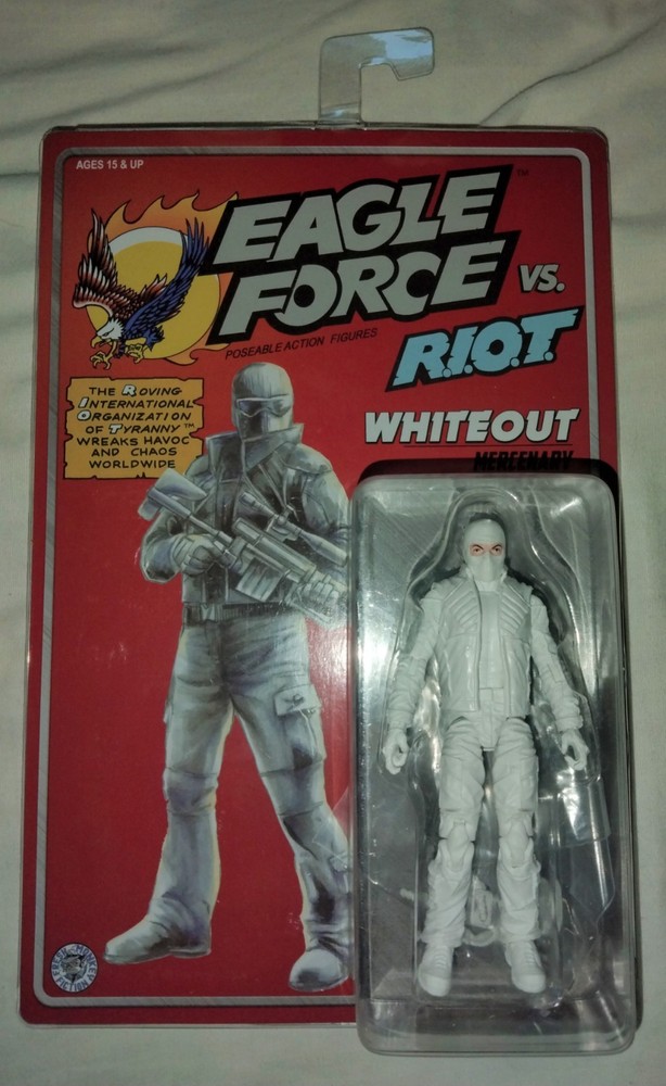 2026 Eagle Force Vs Riot Whiteout Fresh Monkey Fiction MOC