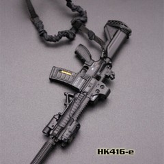 1:6 Scale HK416 M4 Plastic Assault Rifle Weapon Gun Fit 12” Soldier Figure