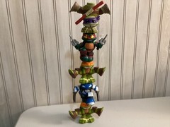 Lot of 5 Teenage Mutant Ninja Turtles Stackable Mystery Figures 2016 TMNT