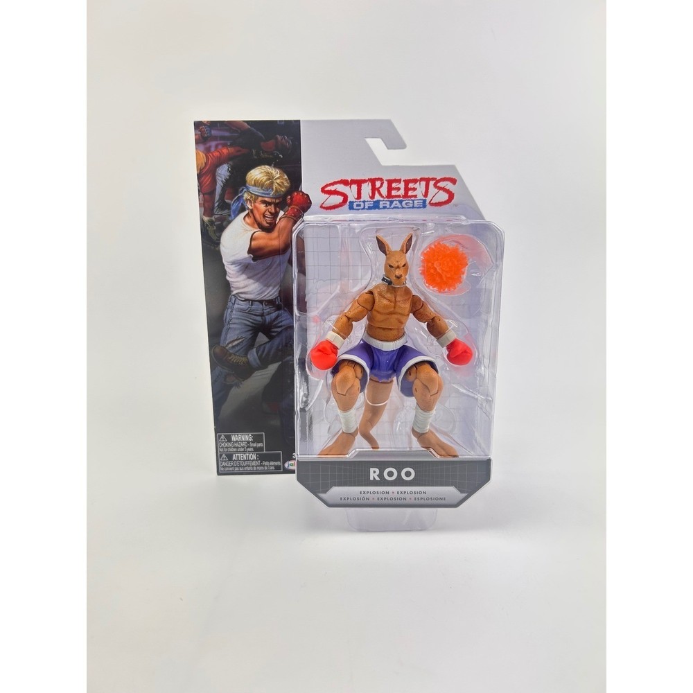 Jakks Pacific Streets of Rage Roo Action Figure Exclusive New In Box