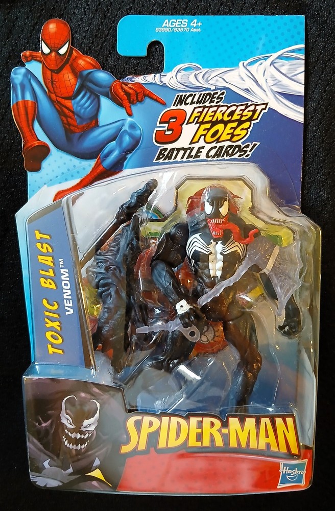 TOXIC BLAST VENOM (Tongue) -SPIDER-MAN 1:18 2009 Hasbro Marvel Universe Legends