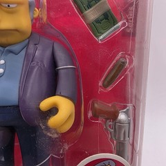 The Simpsons Fat Tony Action Figure Playmates 2002 World of Springfield New A2