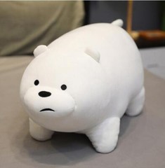 38cm Stuffed Soft Doll Gift Pillow Big Pand Bear Plush Toy Cartoon We Bare Bears