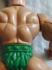 Vintage 80s Unbranded MOTU KO Bootleg Figures Lot Daton Hulka Galaxy Heroes