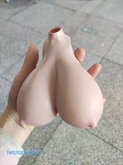 1:6 Suntan Super Large Breast Bust Cover Model For 12” Female TBL Figure Body