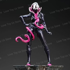 Revoltech Gwenom Spider-Man Venom Gwen Stacy Action Figure Anime Model Toy