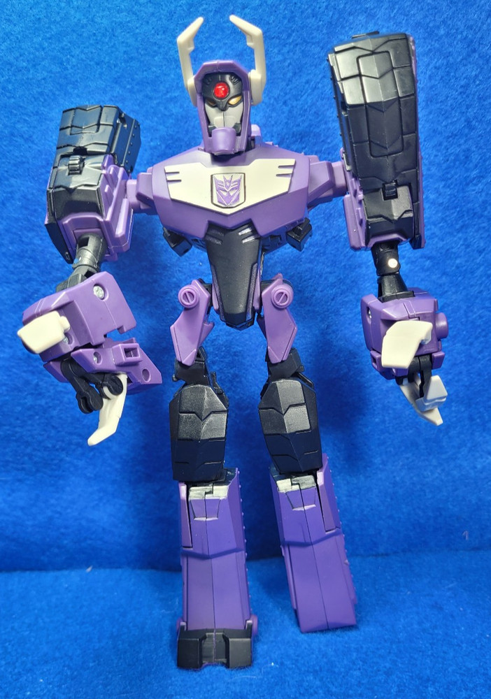 Transformers Animated Voyager Class Shockwave Purple Variant Hasbro /Tomy 2008