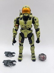 Mcfarlane 2010 Halo 3 Olive Spartan Security Complete Adult Owned NM+