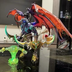 In Stock New Hero Toys World of War Craft Demon Hunter Illidan Stormrage Figure