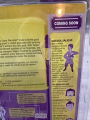 Yahoo HotJobs Super Recruiter Action Figure 2009 HR Promo Advertising Figure