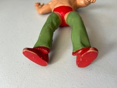 WWF LJN Wrestling Superstars Terry Funk Figure Hat Branding Iron Poster Card WWE
