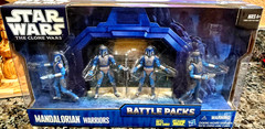 Star Wars The Clone Wars- MANDALORIAN WARRIORS-Battle Pack NEW Sealed Box