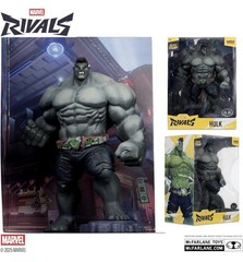 Marvel Rivals Hulk McFarlane Platinum Edition GREY Chase – New Sealed – W/Comic