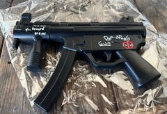 13.5″ Deadpool Smg Hand Foam Machine Gun 1:1 Gun Toys Cosplay Prop Black