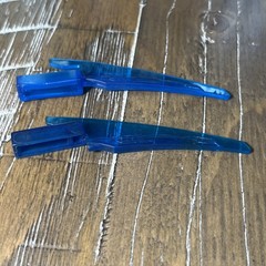 Power Rangers Time Force Deluxe Time Shadow Megazord Blue Sabers & Sword Weapon