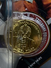 🎉​2007 Star Wars Ultimate Galactic Hunt #14 REBEL PILOT BIGGS DARKLIGHTER GOLD