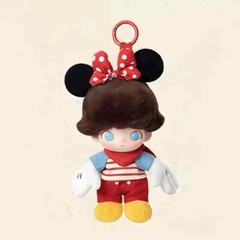 POP MART DIMOO WORLD Disney Series Vinyl Plush Toy Keyring Blind Box Figure Gift