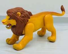 The Lion King Fighting Action Adult SIMBA Vintage 1994 Disney Toy Figure Battle