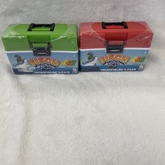 Lot Of 2 Fisch Microfigure 4 Packs. Sealed 2025 Red & Green
