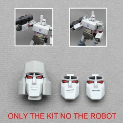 ACHAI ABS Casting Head Face Upgrade Kit For SS86 Megatank