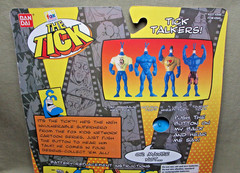 NATURAL THE TICK TALKER FIGURE MOC Unopened Sealed 1995 Bandai Fox Kids Network