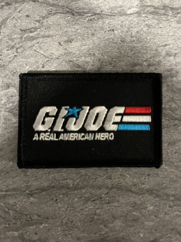 GI Joe 2x3in Hook & Loop Patch