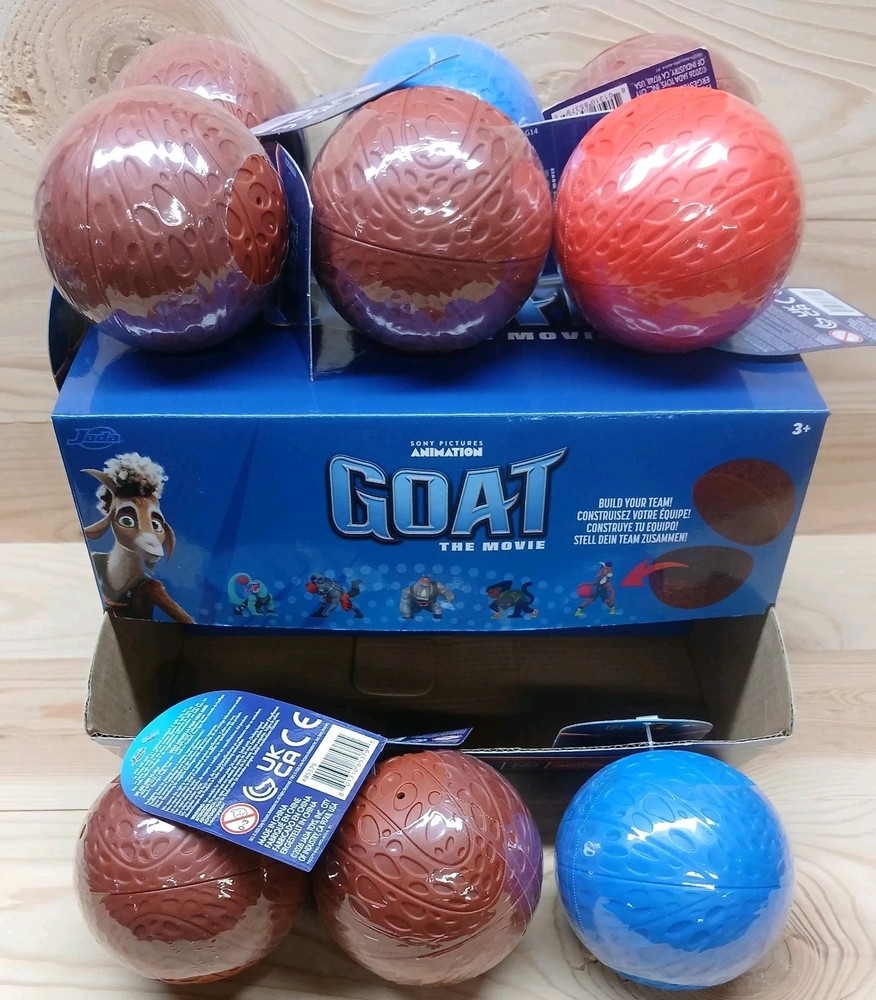 FULL BOX! GOAT THE MOVIE 2.5″ Blind Mystery Figures Jada Toys – 9 Balls with Box