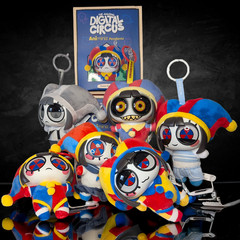 The Amazing Digital Circus Pomni Animiniz Pendantz Premium Plush Keychain Figure