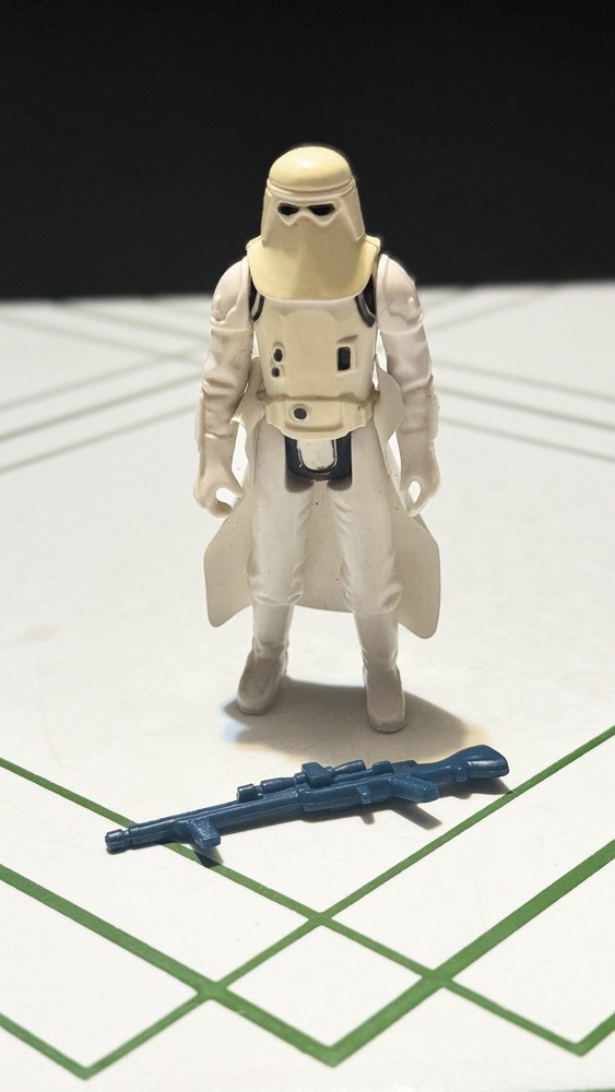 Star Wars Snowtrooper Hoth Battle Gear Kenner Vintage Complete 1980 Hong Kong