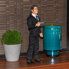Pulp Fiction Vincent Vega Talking Figure | Pulp Fiction Action Figure | 13″ Tall