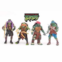 4 PCs Movie Teenage Mutant Ninja Turtles Classic Collection Action Figures