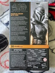 MANDALORIAN NITE OWL Hasbro Star Wars Black Series 6″ Action Figure Walmart MIB