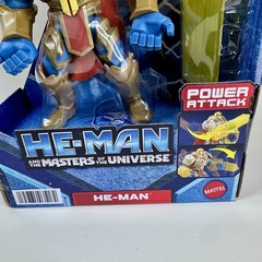 HE-MAN Masters of the Universe Power Attack Figure Netflix Series NEW Mattel