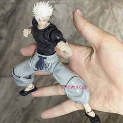 1/12 Custom Jujutsu Kaisen Gojo Satoru Hair Part For 6″ SHF Toji Fushiguro Body