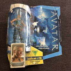 Avatar Col. Miles Quaritch 3.75 action figure Webcam i-Tag