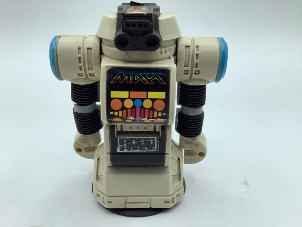 1984 Vintage Ideal Robo Force MAXX STEELE THE LEADER Complete Warrior Robot