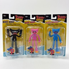 Poppy Playtime Bendy Figure Set Huggy Wuggy Kissy Missy Killy Willy McFarlane