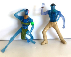 McDonald’s Avatar Toy Figures Jake Sully 2009 & Fox Jake Sully Warrior Free Ship