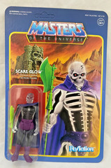 Masters Of The Universe – ReAction – Clear SCARE GLOW – Figure – Holiday – 2019