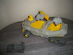 Trappeur Inhumanoids Earth Corps Vehicle Hasbro 1986 NOT COMPLETE repaired