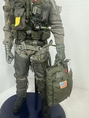 1/6 US NAVY F-14 “TOP GUN” GOOSE ANTHONY EDWARDS TOMCAT FIGHTER PILOT +STAND
