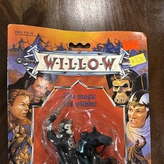 Vintage- 1988 -Willow- General Kael On Horse -Action Figure – New on Card-