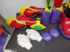 MegaMan Zero 1/1 Scale Red Zero Rockman Cosplay Set Wearable Custom Clothing Hot