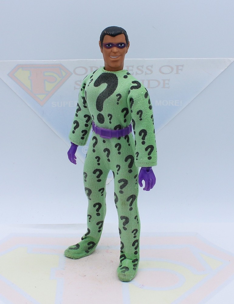 Mego Riddler Vintage 8″ Action Figure 1974 WGSH DC Comics ~Complete All Original